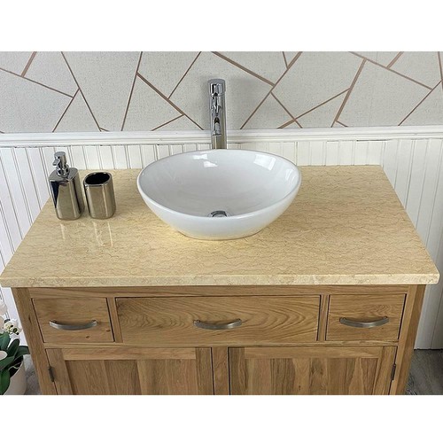 Bathroom vanity unit oak - bathroom,