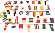 Nautical code bunting huge - nautical,