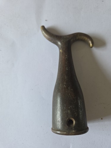 Brass pole hook window - brass, opener