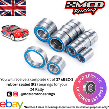 MCD Racing X4 Rally Complete Bearing Kit