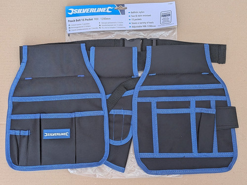 Silverline tool belt pocket - silverline, 15