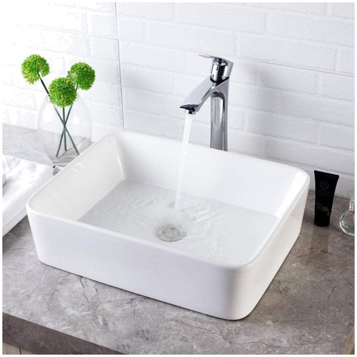 Elegant above counter sink - counter,