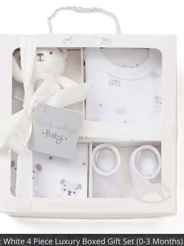White piece luxury boxed - white,