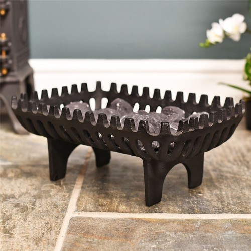 Cast iron fire basket - fire, 38cm