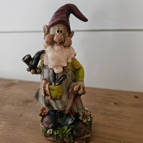 Vintage garden gnome figurine - vintage,