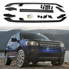 2Pcs Aluminum Roof Rail Rack