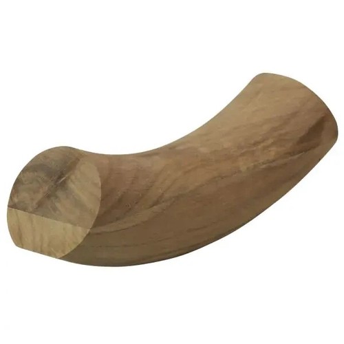 Walnut round mopstick ramp - walnut,