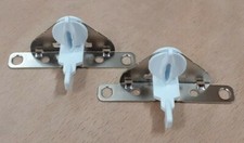 2 x Hafele Indaux Drawer Front Fixing Bracket Genuine Part Kitchen Supra Metal