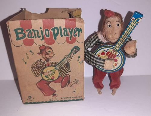 Vintage banjo player - vintage,