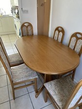 Solid Wood Round Dining Table