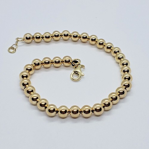14k yellow gold hollow - gold, 4mm