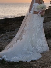 Maggie Sottero Hattie Wedding Dress Size Uk 4