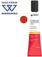 Bäder Tamper Proof Torque Sealant Fast Dry | Marker Paste for Nuts | 20ml tube