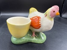Vintage Cath Kidston China Chicken / Hen Large Egg Cup Eggcup - Easter / Display