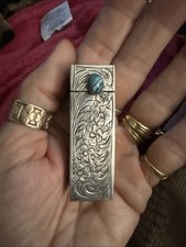 VTG 800 Silver Lipstick Case