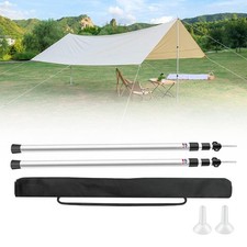 Adjustable Tarp Poles Set Of 2