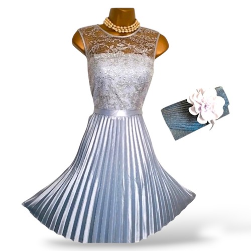 Coast silver grey lace - , mesh