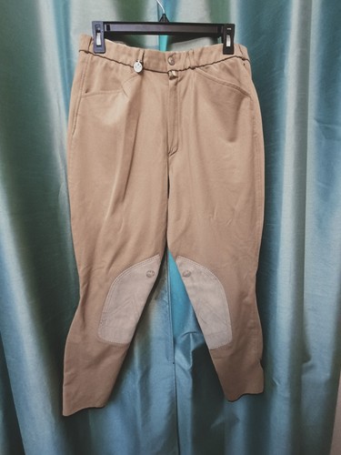 Ladies pikeur khaki riding - ladies,