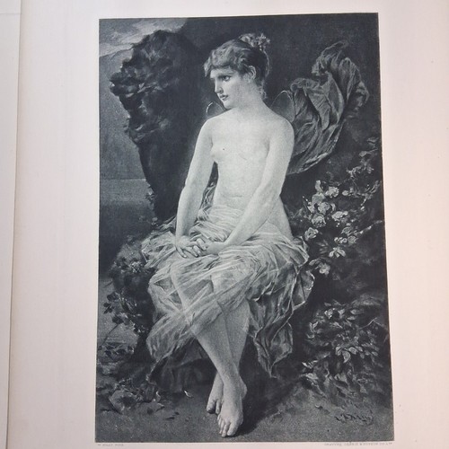 Antique photogravure psyche - antique,