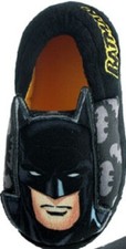 BOYS BATMAN OVIS ALINE OFFICIAL CHARACTER SLIP ON SLIPPERS UK SIZE 8 to Junior 2