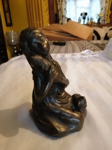 Cold cast resin little - cast, girl