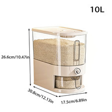 Rice Dispenser 10L 20L Storage