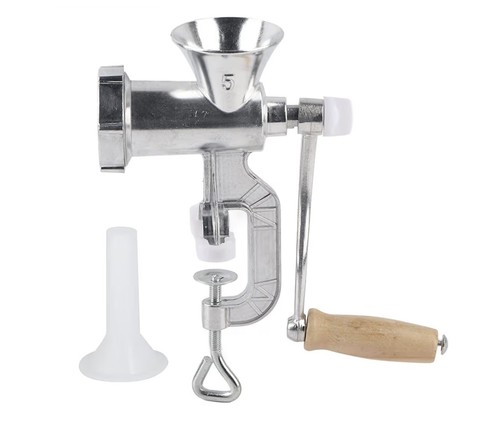 Manual sausage meat grinder - sausage,