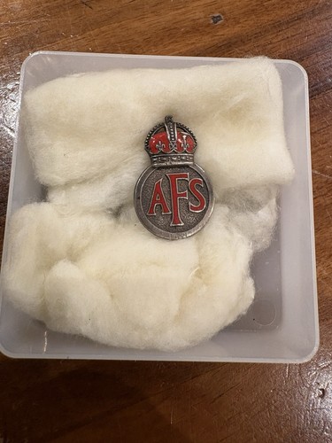 Auxiliary fire service badge - auxiliary,