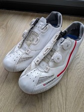 Louis Garneau Carbon Fibre Cycling Shoes - White - UK 10.5 - Boa System