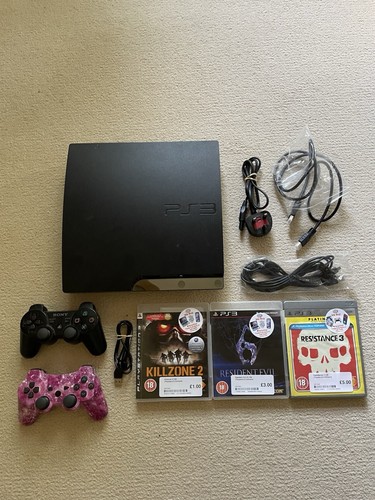 Sony playstation slim black - 3,