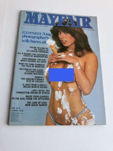 Vintage mayfair magazine - vintage,