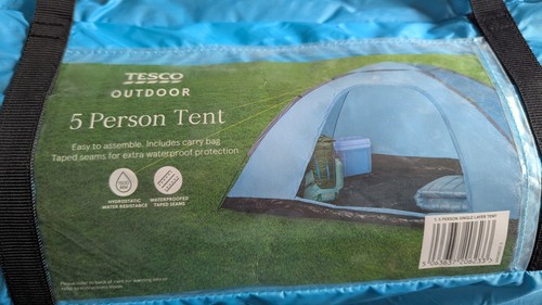 2 man tent tesco