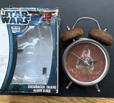 Chewbacca Star Wars talking Alarm Clock 2012 Lucasfilm 
