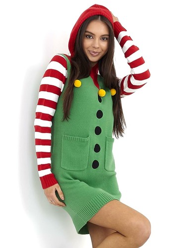 Womens christmas jumper - jumper, dress