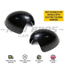 PAIR Wing Mirror Cover Case Casings Left & Right for Mini R60 Countryman 10-16