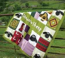 Shaun the sheep afghan bedspread picnic blanket knitting PATTERN PAPER COPY