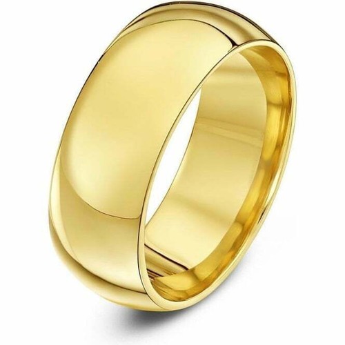 Gold wedding ring solid - wedding,
