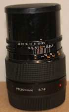 Zenza Bronica 200mm f4.5 PS