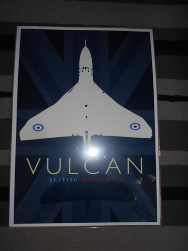 Raf avro vulcan - avro, poster