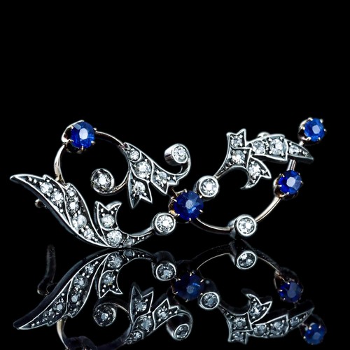 Antique victorian sapphire and - victorian,