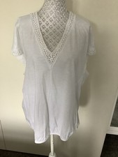 Next V Neck Cotton Bubble Hem