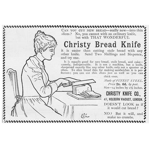 Christy bread knife victorian - bread,