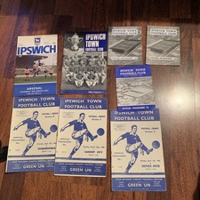X8 Ipswich Town FC 1950s 1960s
