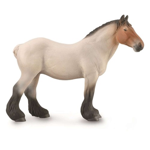 Collecta dutch draft mare roan - dutch,