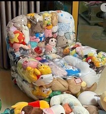 Transparent Doll Sofa with