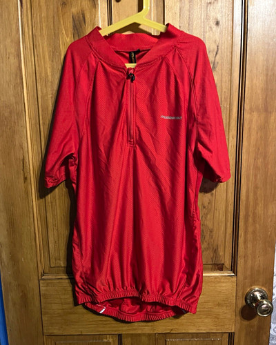 Muddy fox red cycling jersey - cycling,