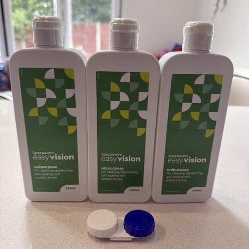 Contact lens solution easy - 3x,