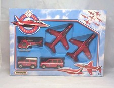 Matchbox Superfast MC24 " THE RED ARROWS AEROBATIC SET " 1991 5pc RARE & MINTY