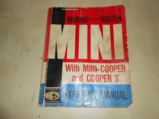 BMC Mini, Mini Cooper & Mini Cooper S Workshop Manual FIRST EDITION 1964
