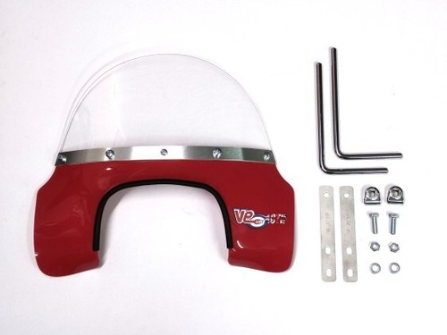 Royal alloy flyscreen - red, mod